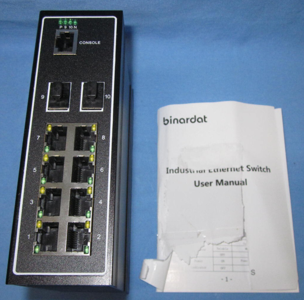 Binardat ING10-082GSM Managed Network Switch