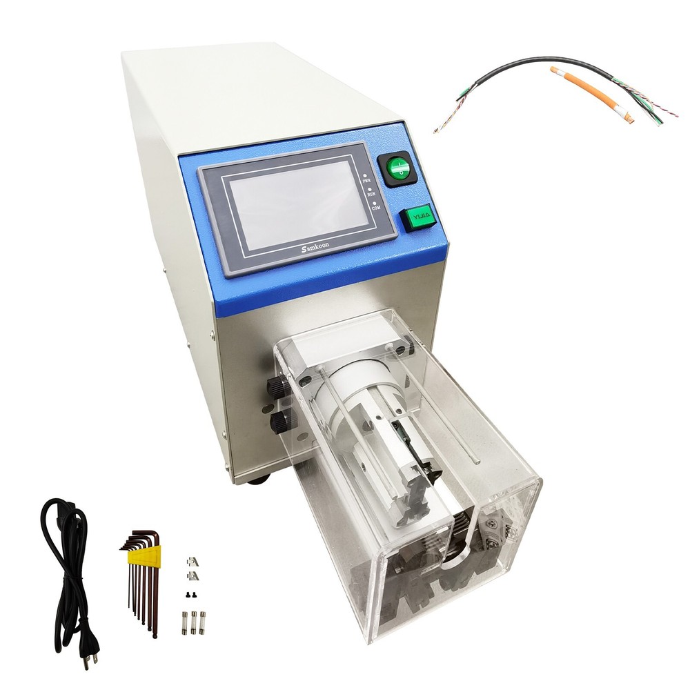 Semi-automatic Coaxial Wire Stripping Multi-layer Rotary Stripping Machine