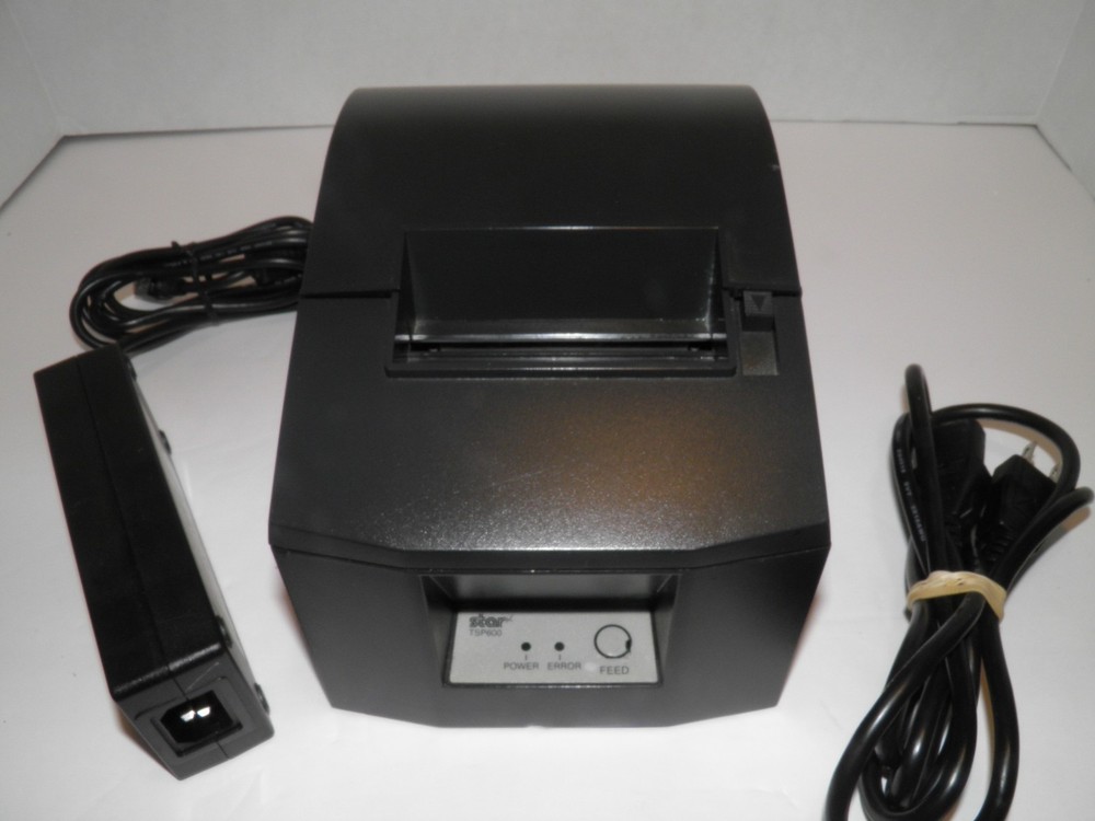 Star TSP600 643D Thermal POS Receipt Printer Parallel w Power Supply TESTED