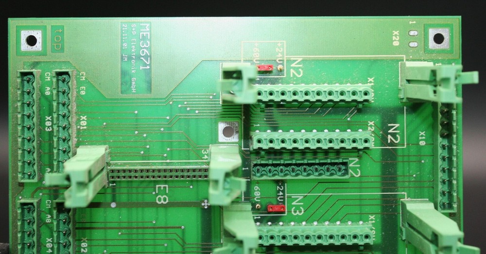 One Mosca ME3671 Board for Strapping Machine ME 3671