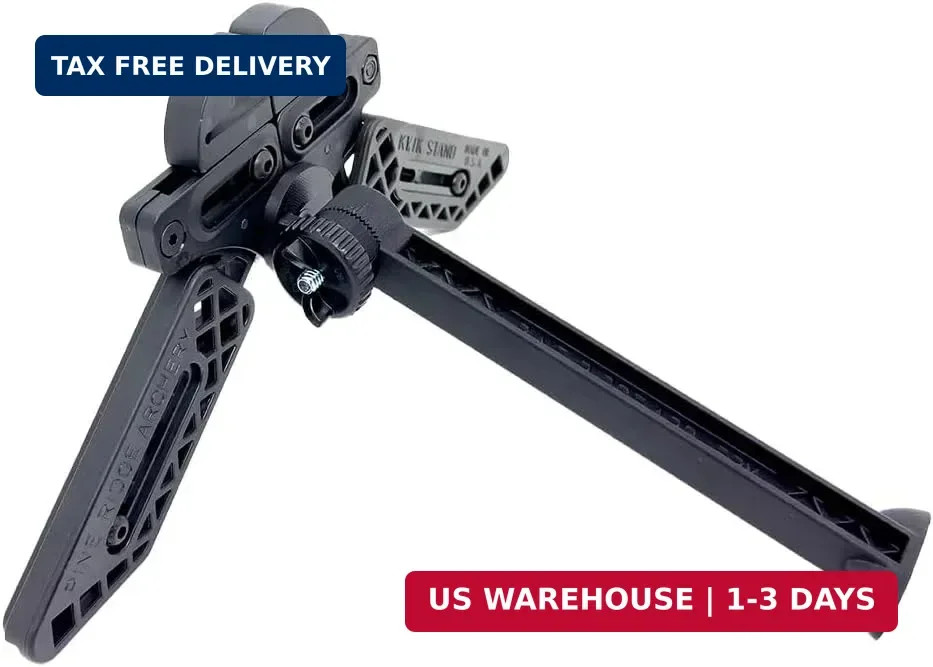 Pine Ridge - Kwik Stand Tri-Pod Bow Support - Stable Bow Stand for Compound and