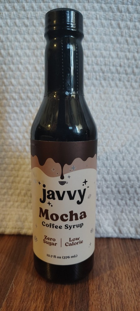 Javvy Mocha Zero Sugar Coffee Syrup 12.7 FL Oz