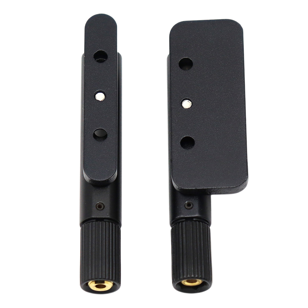 6 Strings Headless Guitar Bridge Single Bridge Saddle for Headless Guitar Black