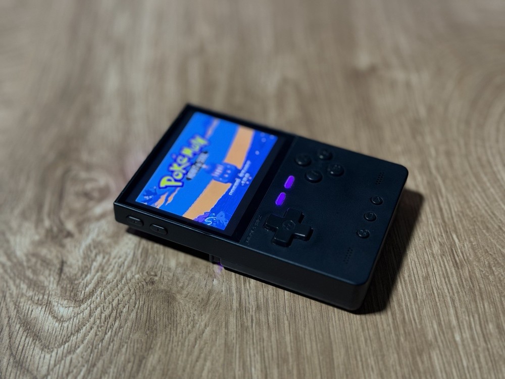 TrimUI Brick Black Open Source Handheld Game Console with 64GB