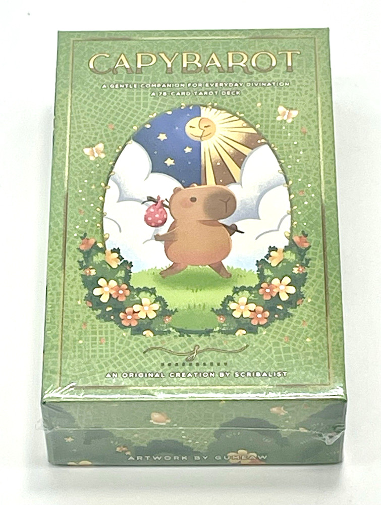 Capybarot Tarot Cards AUTHENTIC Kickstarter Scribalist Deck Sealed New