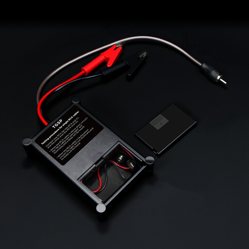 RECOIL TGSP AUDIO Speaker Tester & Polarity Checker, Audio Testing Tool