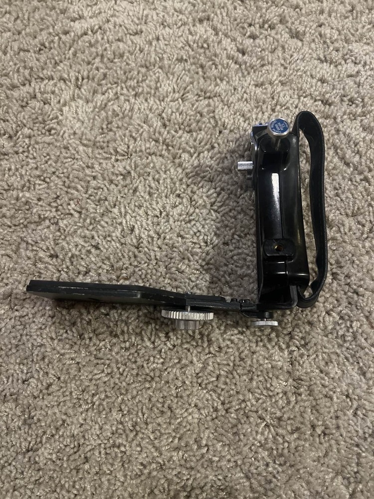 2A Capro Folding Adjustable Camera Flash Bracket L Grip Handle Made in Japan