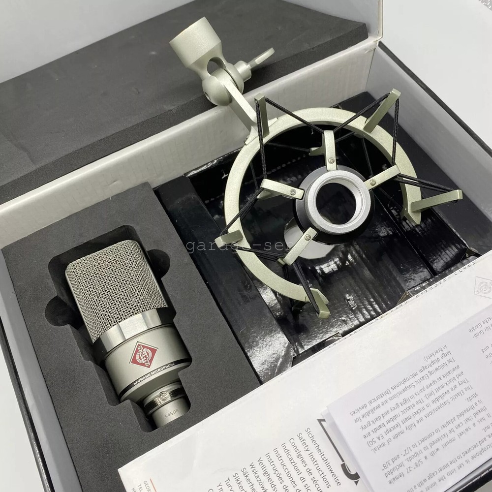 TLM 102 Large Diaphragm Condenser Microphone Studio Set w/ Shockmount