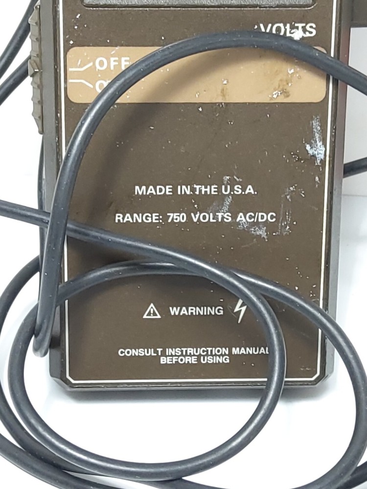 TEGAM MODEL 110 AUTO-FUNCTION DIGITAL VOLTMETER T-40580 (USED NOT TESTED)