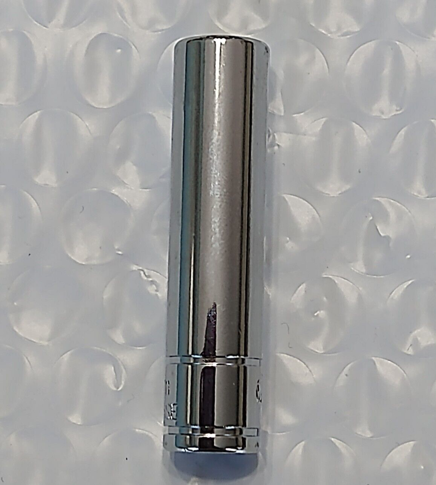 MATCO TOOLS "SILVER EAGLE" AD8M6SE, 1/4" DRIVE, 8MM. SOCKET, DEEP, 6 POINT.