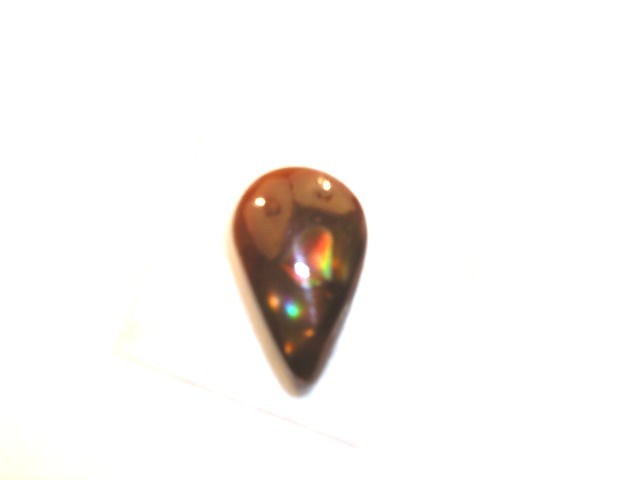 Fire agate polished 16X10x5MM New Mexico multi color fire e84