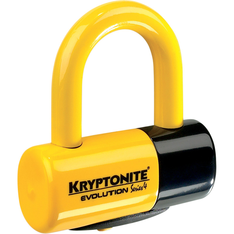 Kryptonite Evolution 4 14MM  Yellow Disc Lock
