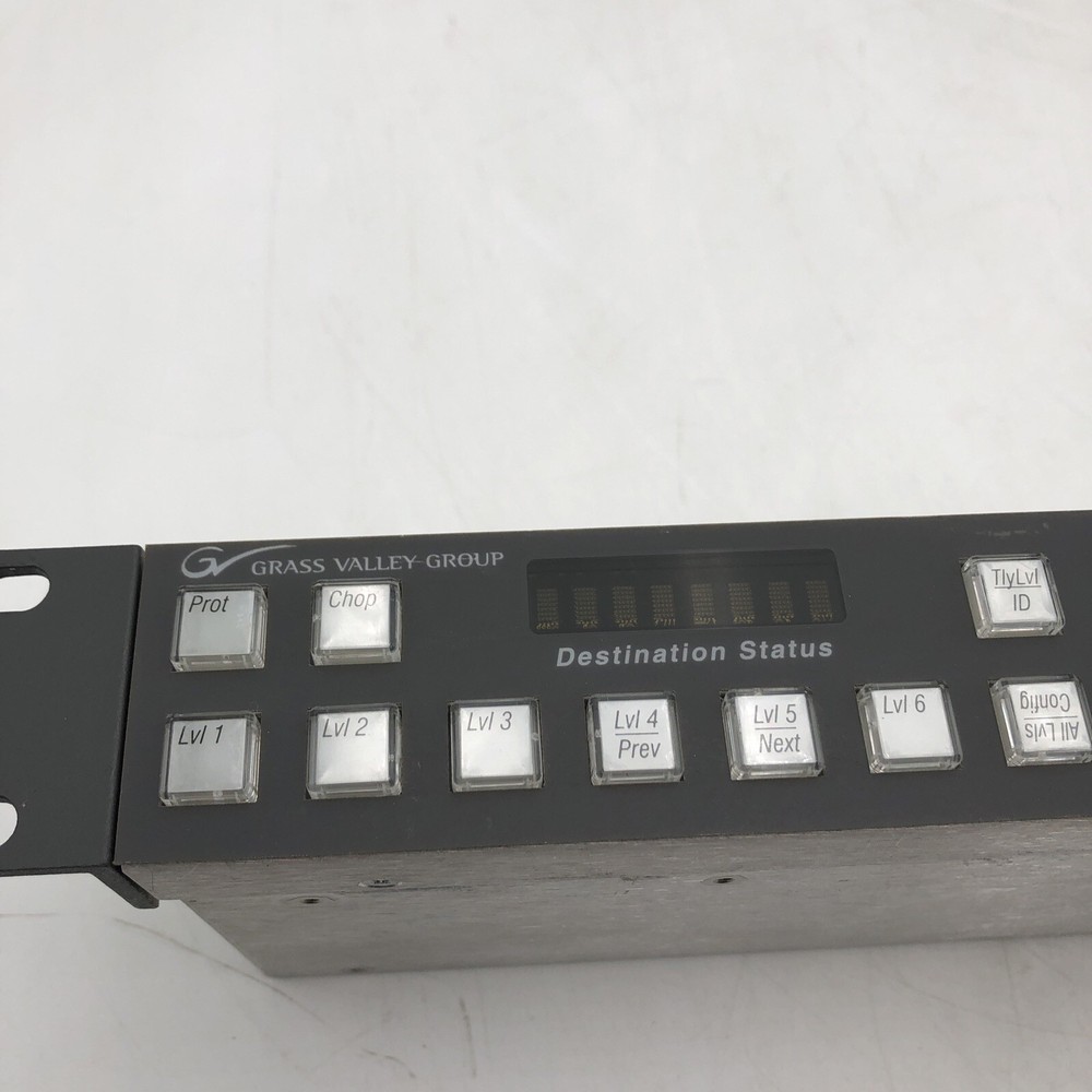 USED Grass Valley - Encore BPS Control Panel POWERS ON AS IS PARTS READ H