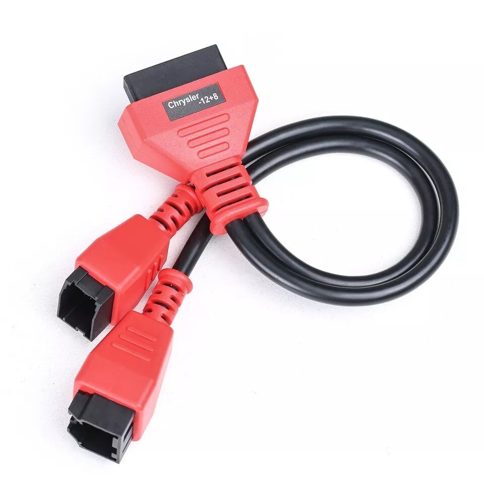 FCA 12+8 Universal Adapter Cable Adapter For OBDSTAR/LAUNCH Easy to Use