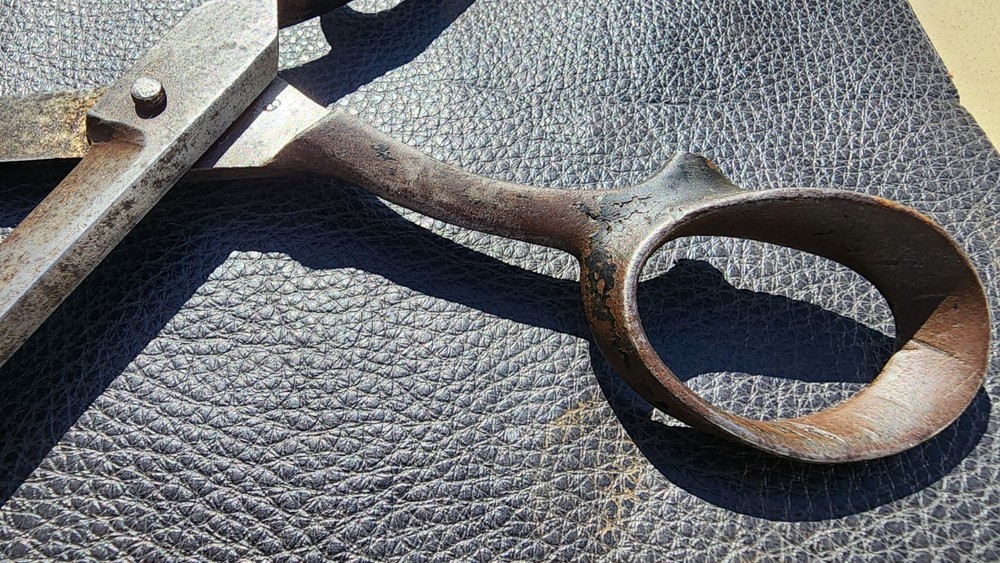 Antique R Heinisch 10" Shears. Nice Stamp. Nice Overall Read Description