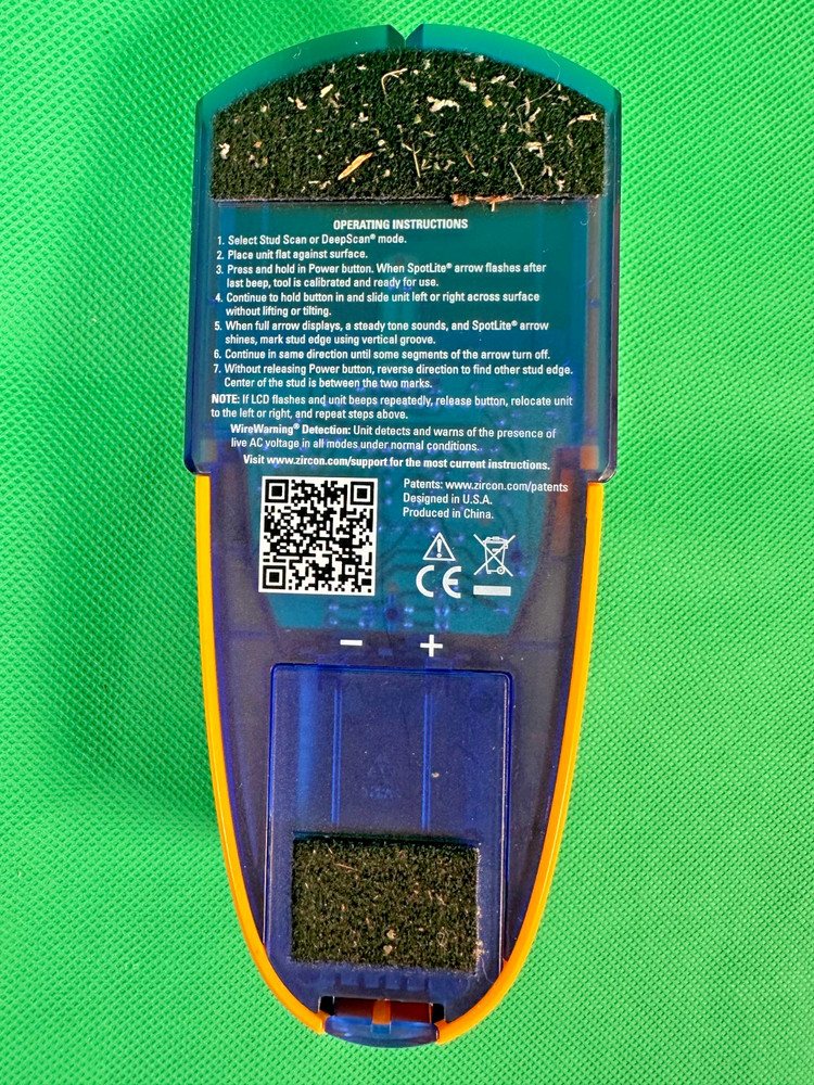 Zircon StudSensor L50 Edge Finding Stud Finder with DeepScan & WireWarning