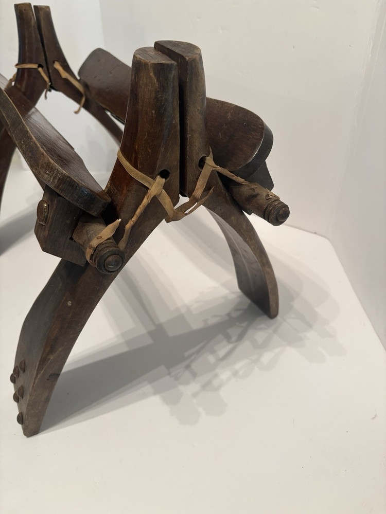 Vintage Egyptian Camel Saddle Stool
