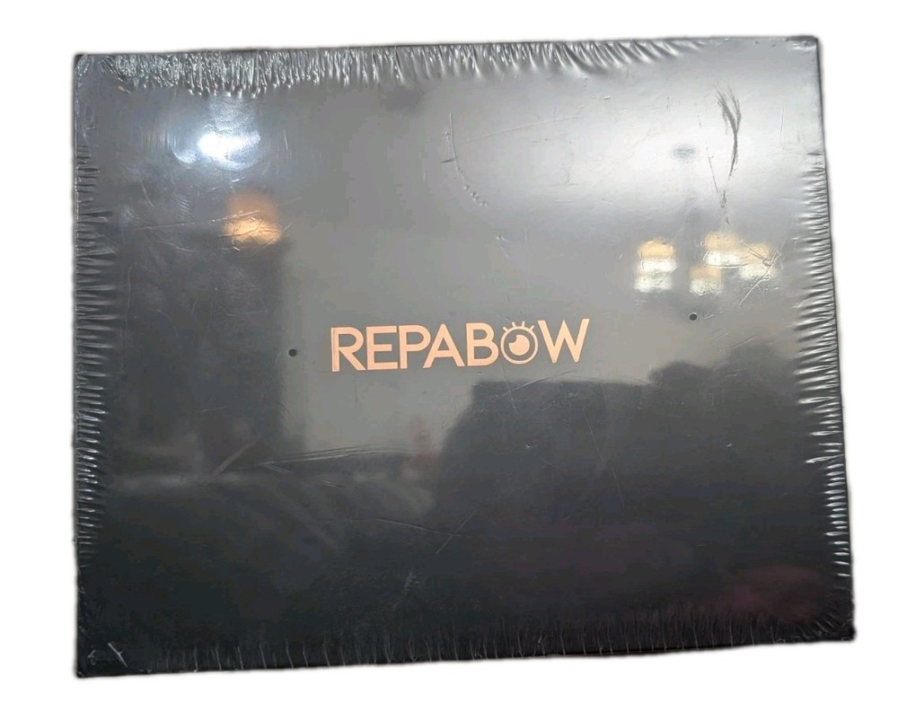Repabow M260 Blue Multi Language 1080P LCD Projector With User Manual Seal Box