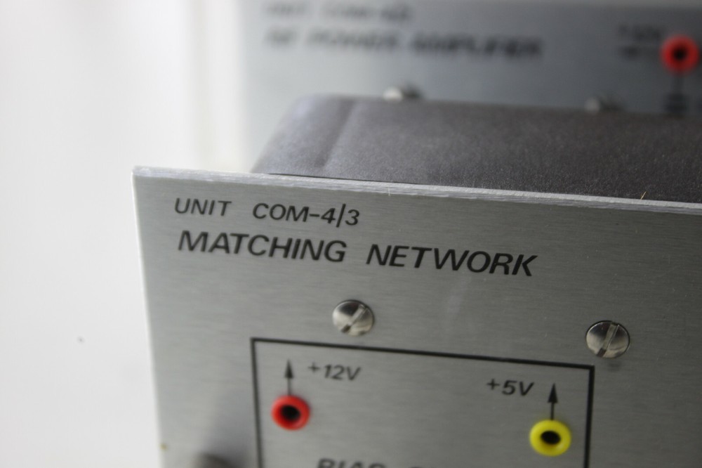 DEGEM SYSTEMS UNITCOM 4 BUFFER MATCHING NETWORK RF POWER AMPLIFIER