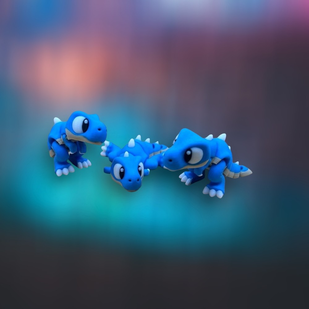 3D Printed Jiggle Pet T-Rex