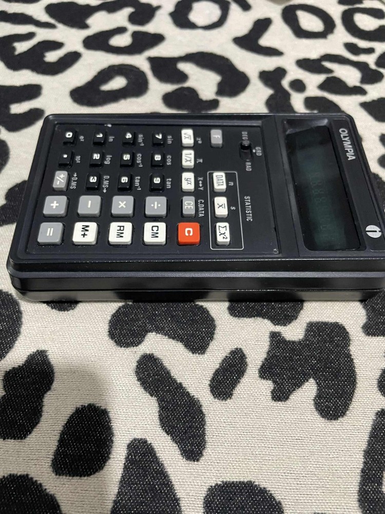 Olympia CD 90 SIGMA 1976 Calculator Fully working ( Read Description)