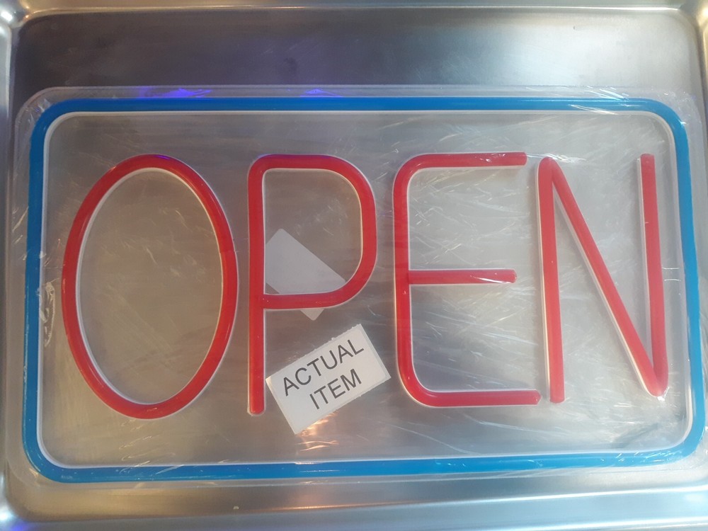 Neon Open sign