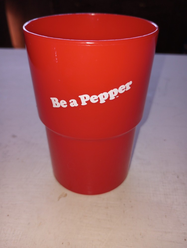 Vintage Dr. Pepper Cup Glass