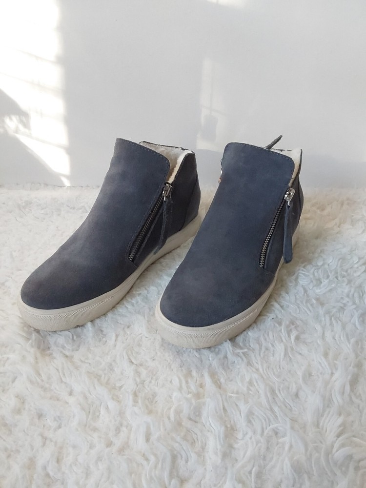 stevemadden boots suede