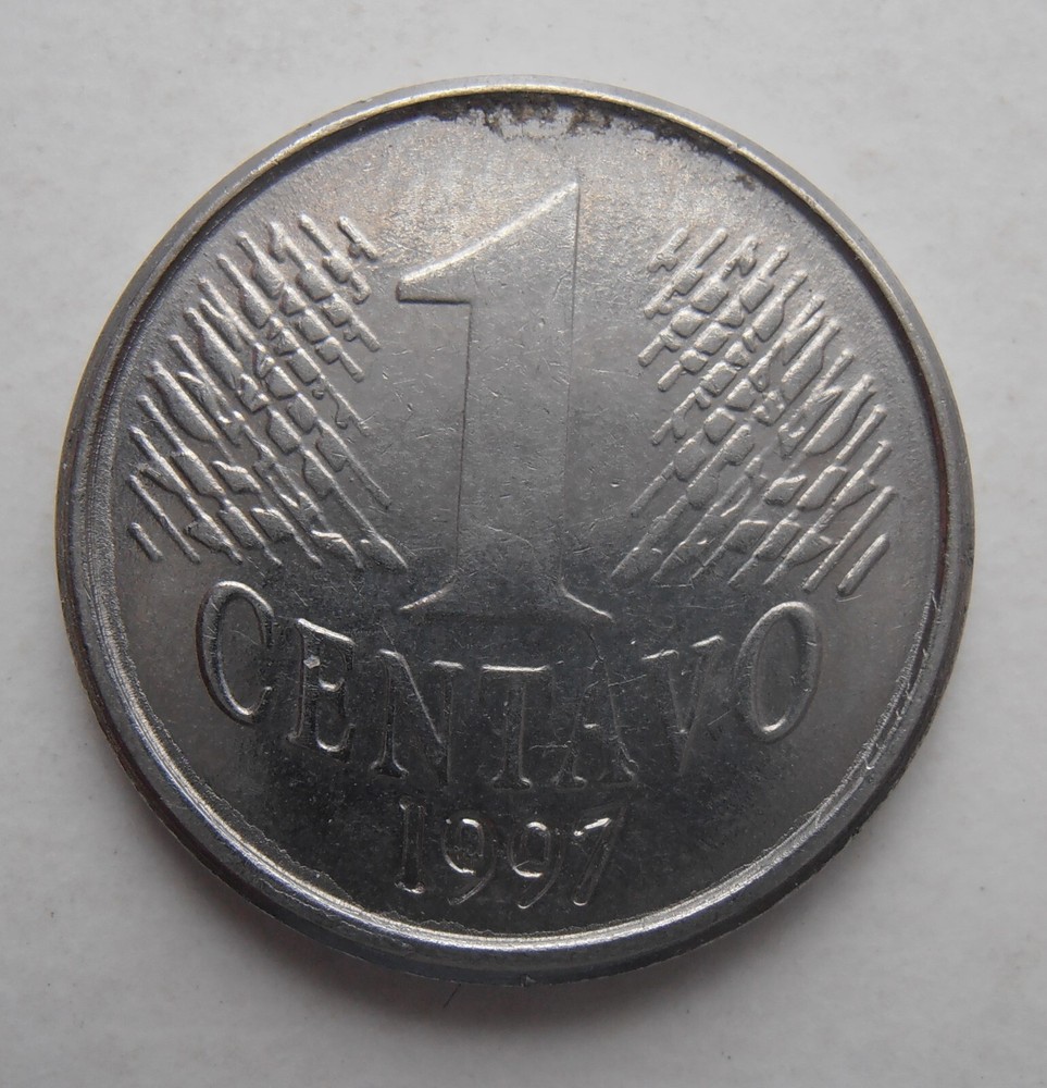 BRAZIL 1 CENTAVO 1997