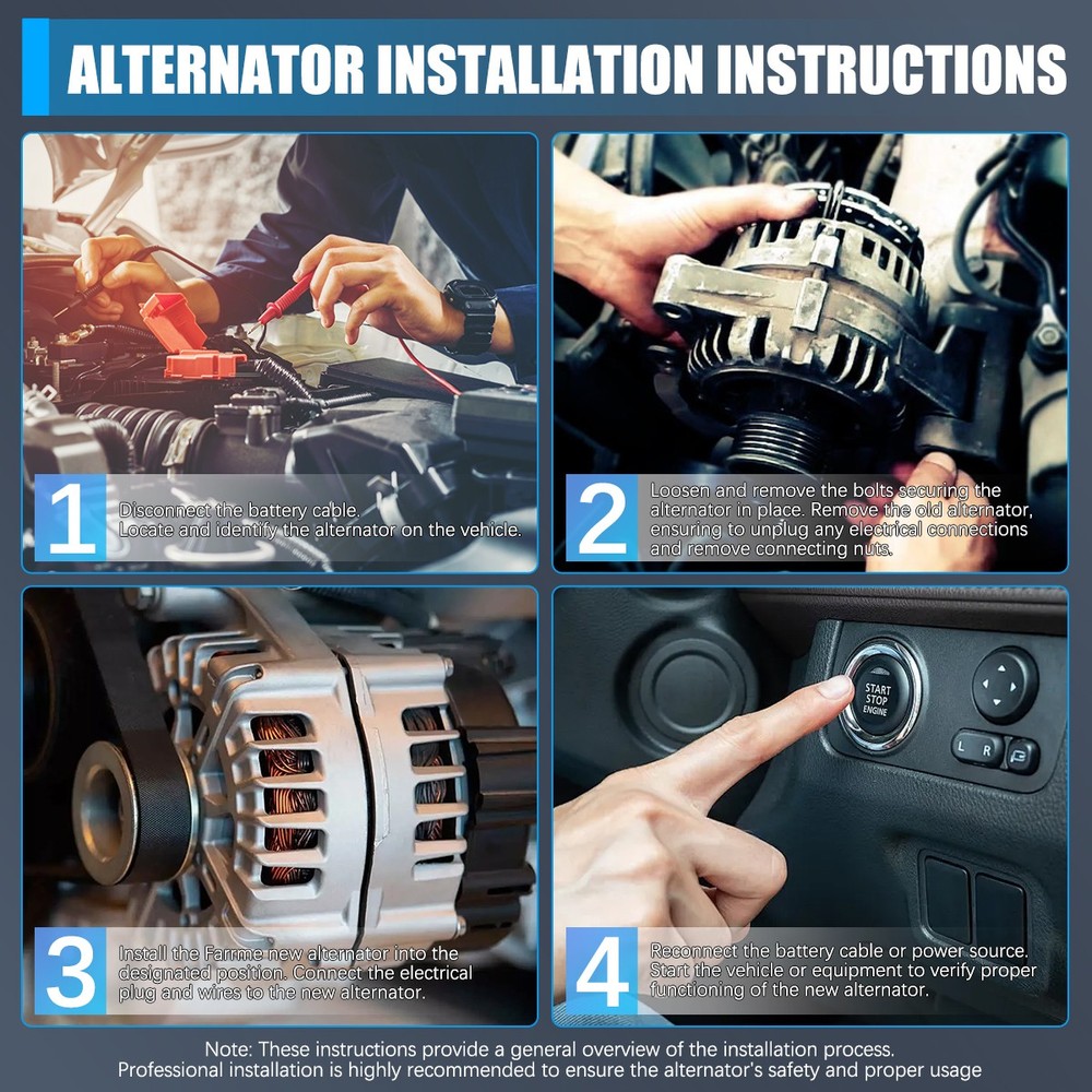 Alternator 11302 for BMW E82 E88 E90 E91 E92 E93 E60 E61 3.0L 2008 2009 2010