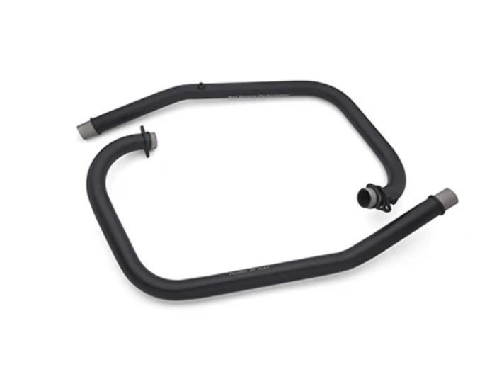 RED ROOSTER STELLAR HEADER PIPE, BLACK FIT FOR R.E INTERCEPTOR 650 & GT 650
