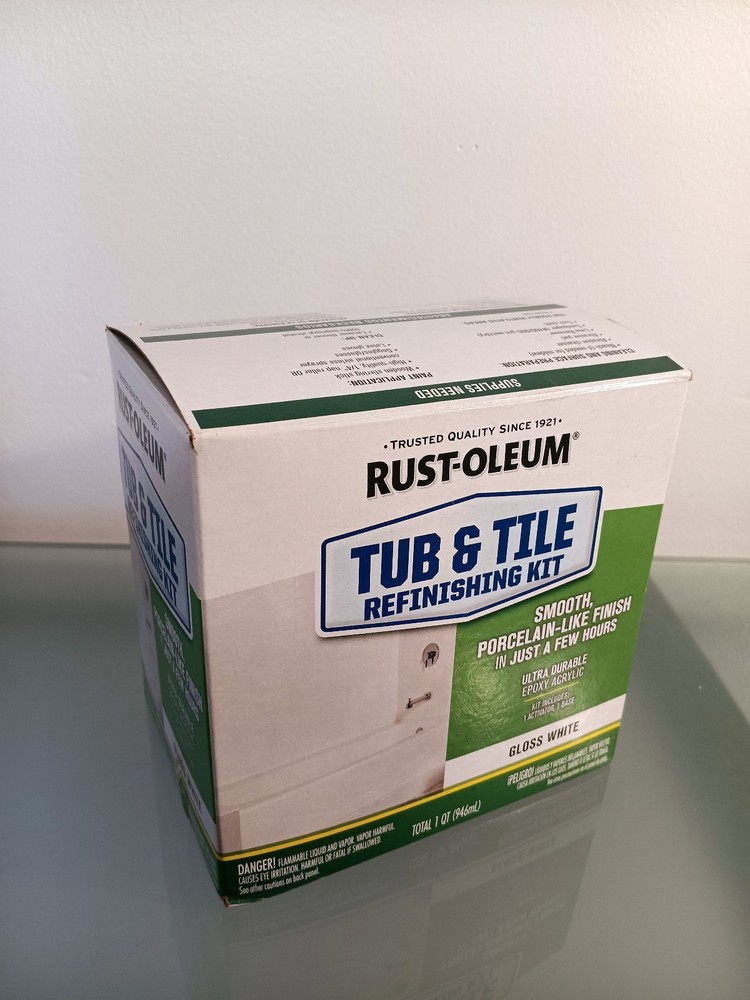 Rust-Oleum Tub and Tile Refinishing Kit - Gloss White