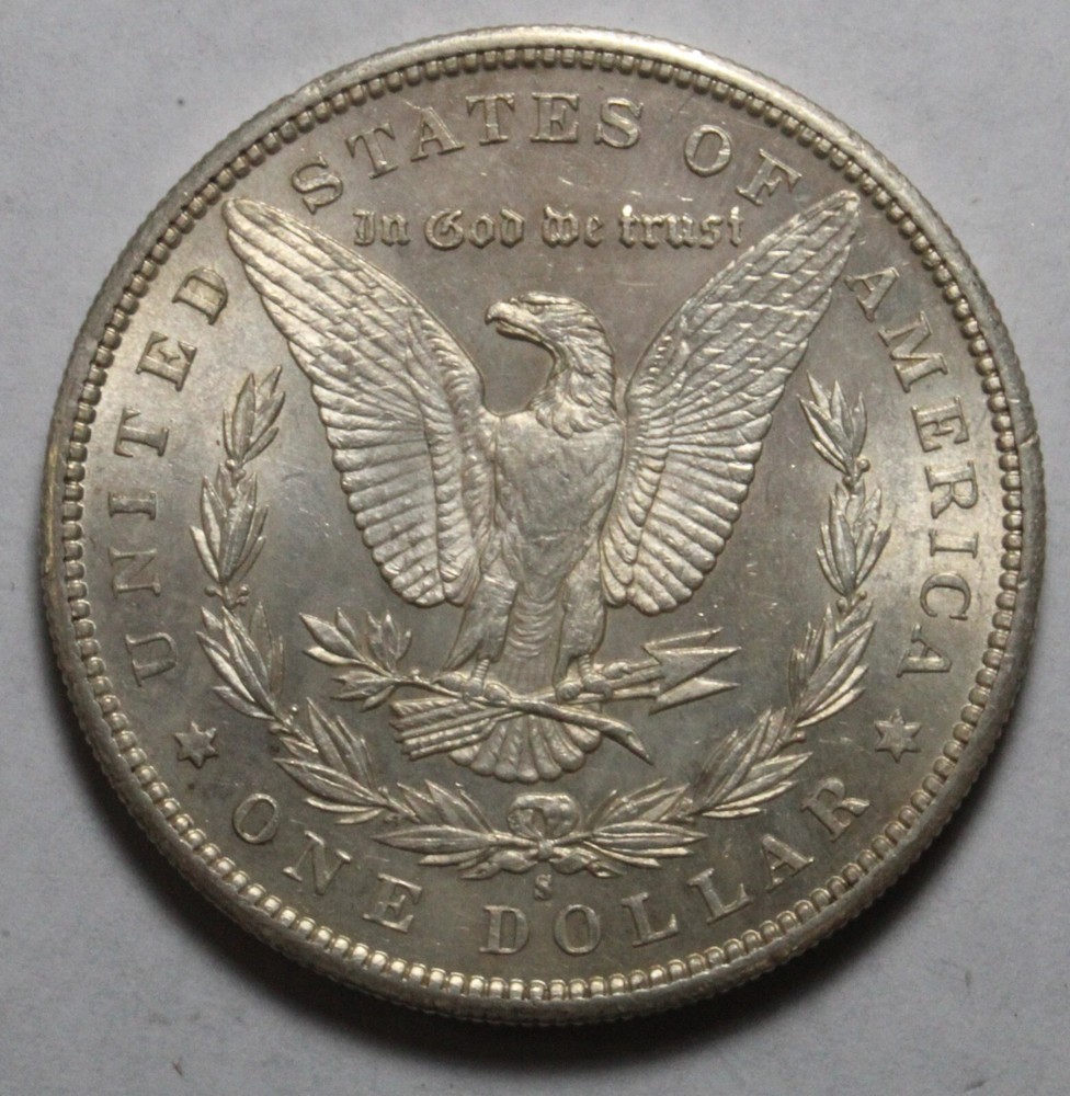 1897 S Morgan Silver Dollar PH114