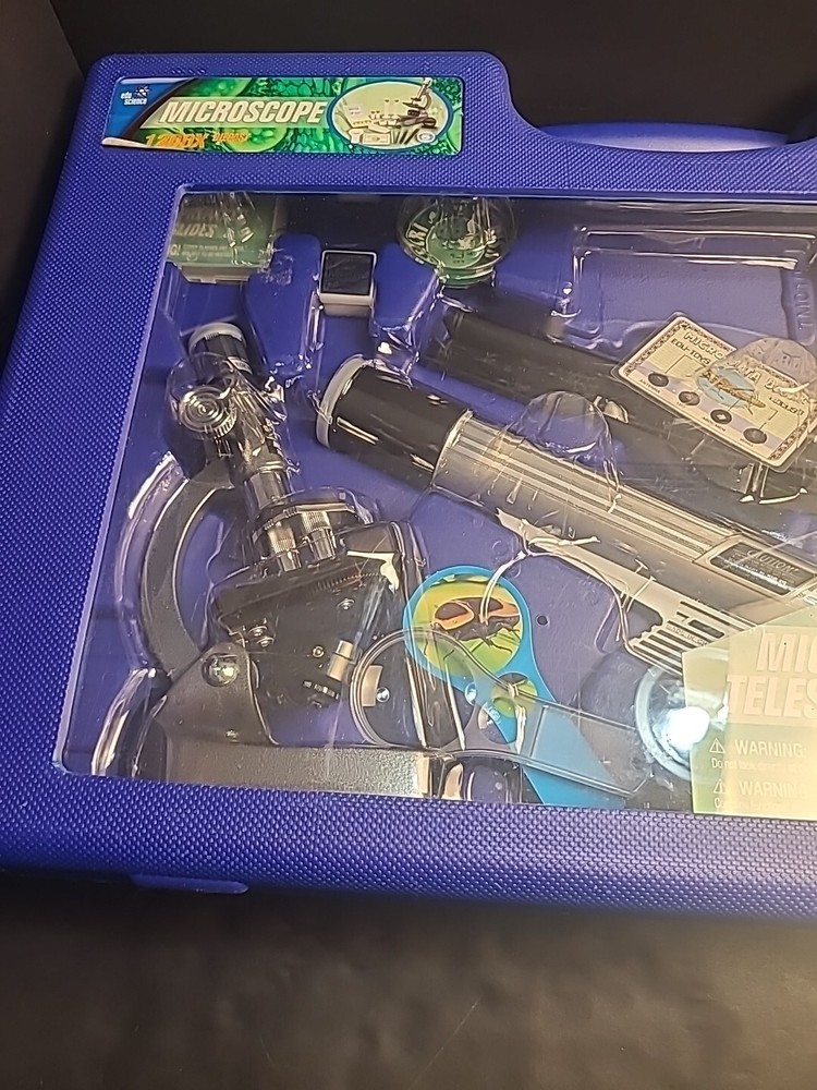 New Edu Science Microscope & Telescope Set 100 Pieces