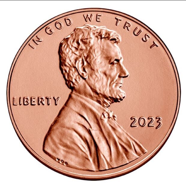 2023 P&D Lincoln Shield Cent 2 Coin Set Uncirculated US Mint