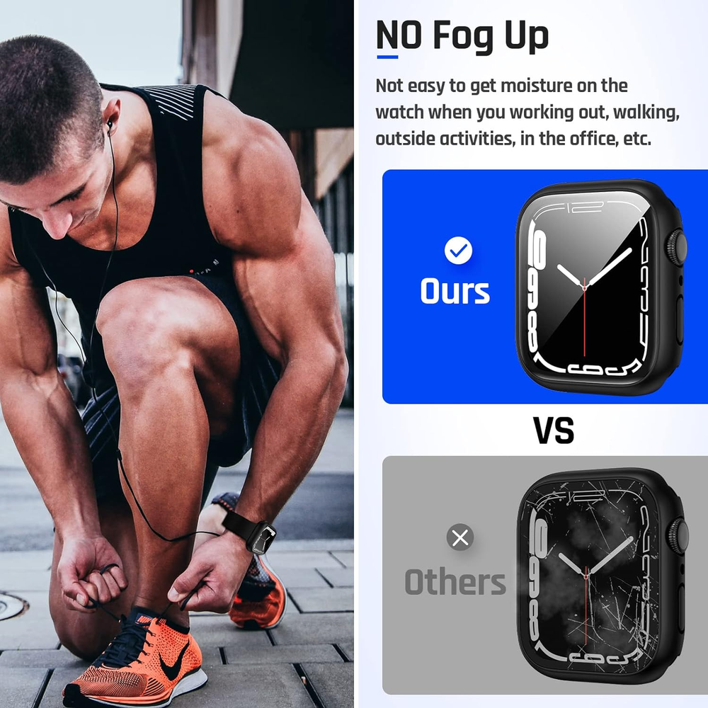 Goton Waterproof Case for Apple Watch 41mm - Green