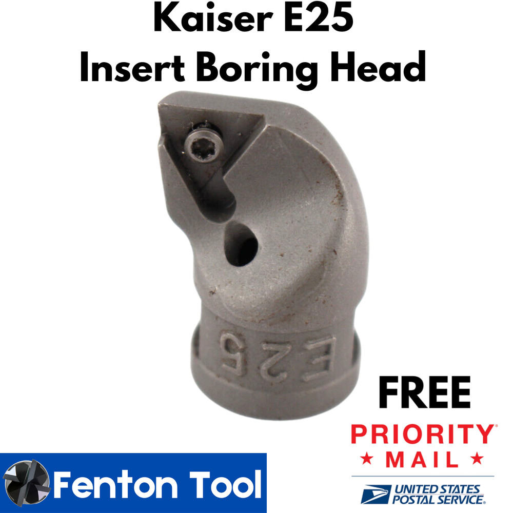 Kaiser E25 Insert Boring Head 10.615.288 Modular triangular coolant thru E25XTC1