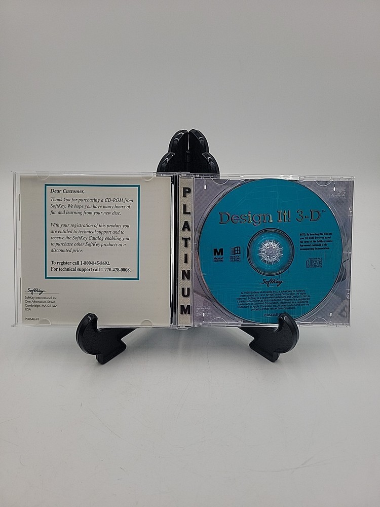 The Learning Company Design It 3D for PC, Mac