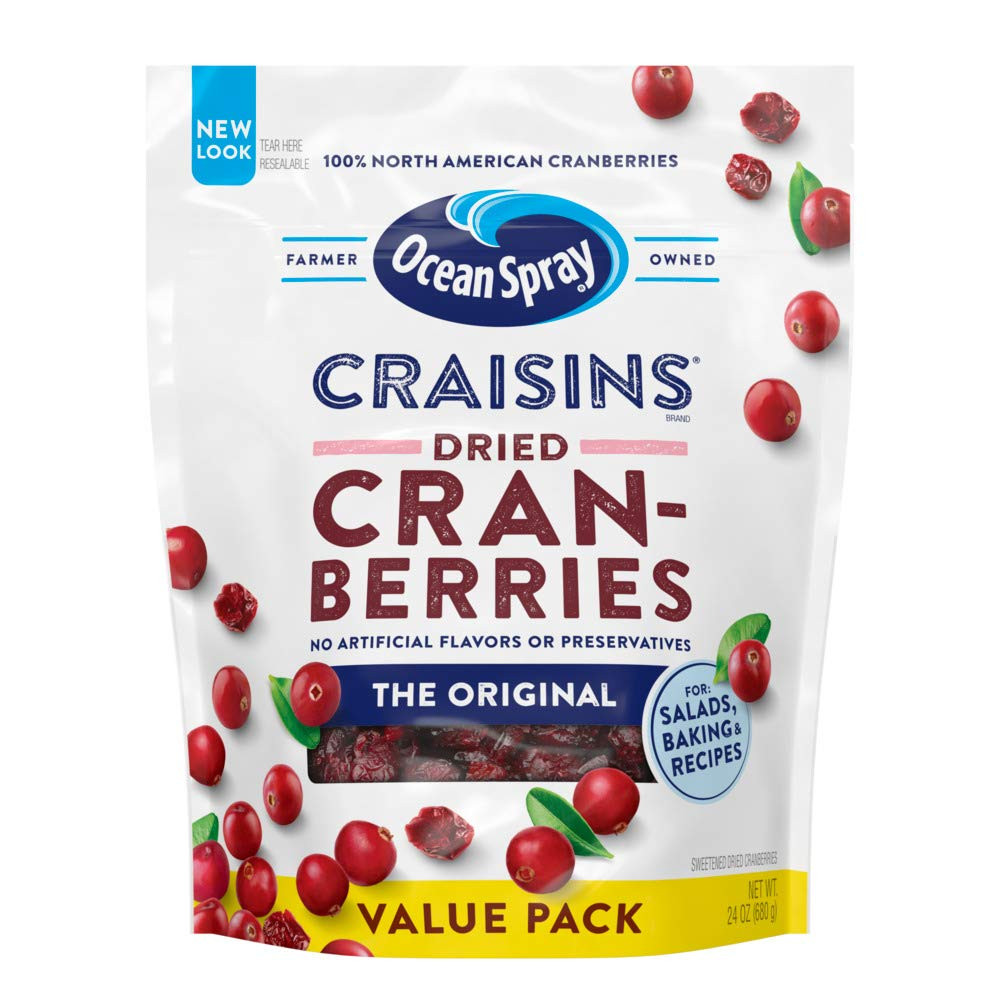 Craisins Original Dried Cranberries 24 Ounce Value Pack