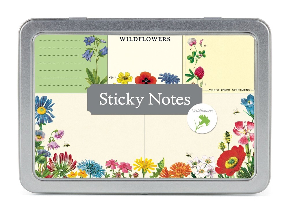 Cavallini & Co. Wildflowers Sticky Notes