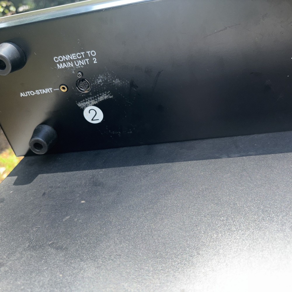 Tested NUMARK CDN-34S DJ PROFESSIONAL DUAL CD PLAYER + Controller Wire 1 Cd Work