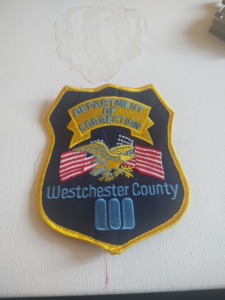 NEW YORK WESTCHESTER COUNTY DEPT CORRECTION NICE SHOULDER PATCH SHERIFF