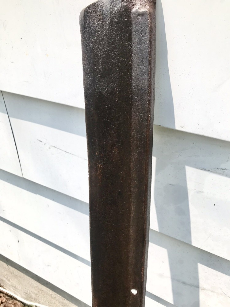 Antique Sickle Blade Cast Iron 47”Long Needs Sharpening