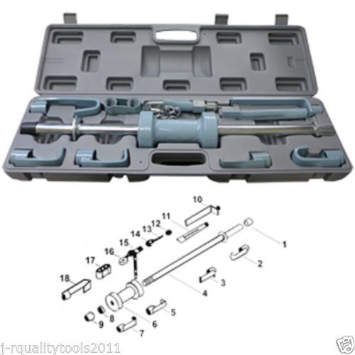 Large Dent Puller Slide Pulling Hammer Morgan Knocker Tool Kit New