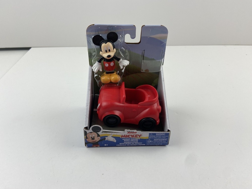 Disney Junior Mickey on the Move Vehicle Poseable Mickey Mouse Daily Driver