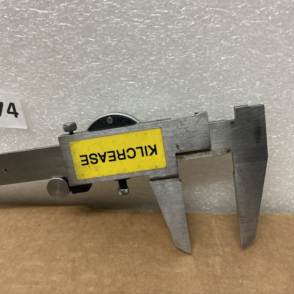 Mitutuyo Dial Caliper, M.N 84. Shock-Proof.