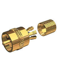 Shakespeare Antenna Connector Gold Crimp Type - RG8/58 Cable