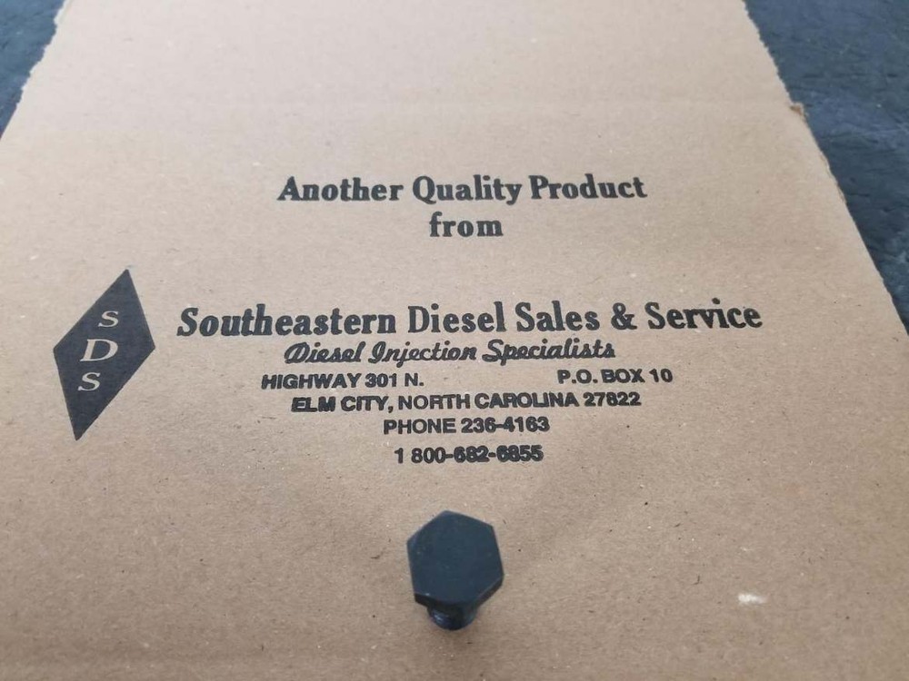 HARTRIDGE TEST STAND ALP144 BANJO BOLT