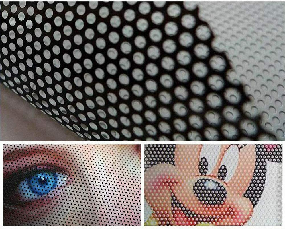 Custom One way vision, wind perf, perforated vinyl printing, Window Sign, Wrap