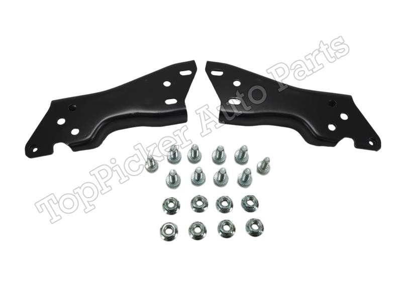 For 1999-2007 SILVERADO 1500 Fleetside REAR BUMPER INNER OUTER BRACKET 2PCS